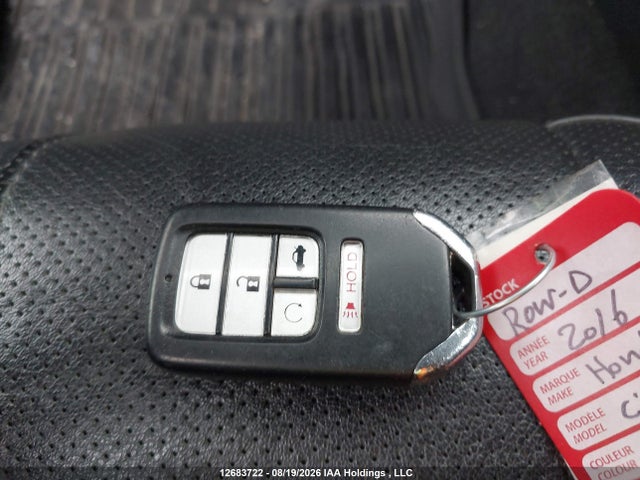 Honda Civic Touring 2016 2HGFC1F90GH111474 Image 11