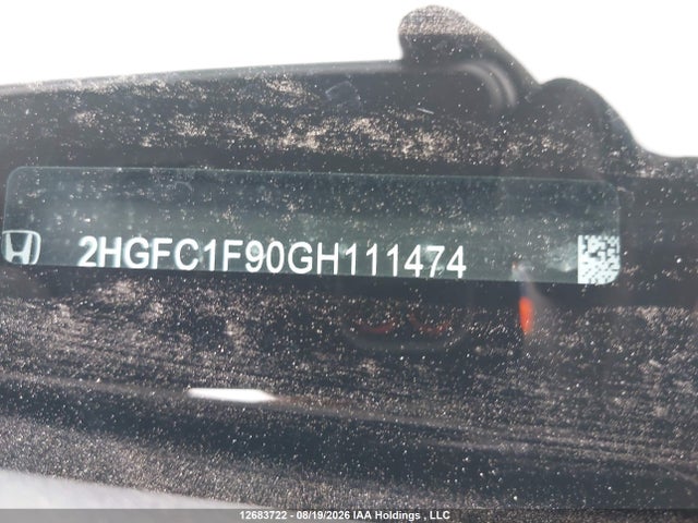 Honda Civic Touring 2016 2HGFC1F90GH111474 Image 17