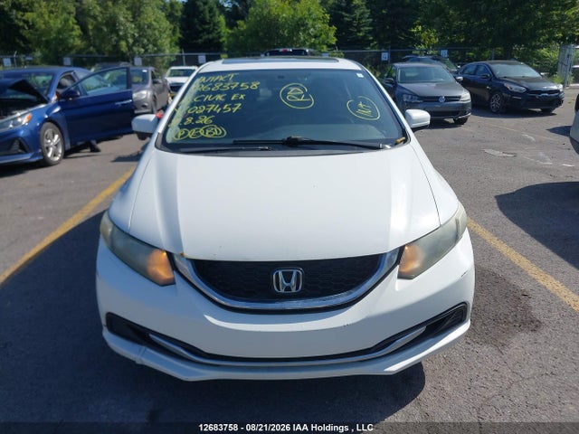 2014 Honda Civic Ex მანქანა იყიდება აუქციონზე, vin: 2HGFB2F53EH027457, აუქციონის ნომერი: 12683758