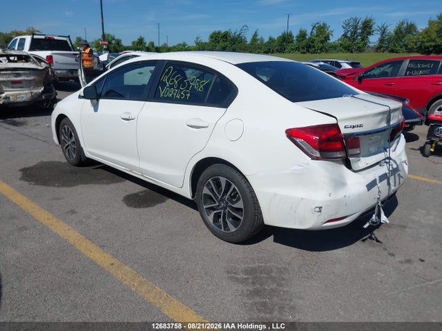 2014 Honda Civic Ex მანქანა იყიდება აუქციონზე, vin: 2HGFB2F53EH027457, აუქციონის ნომერი: 12683758