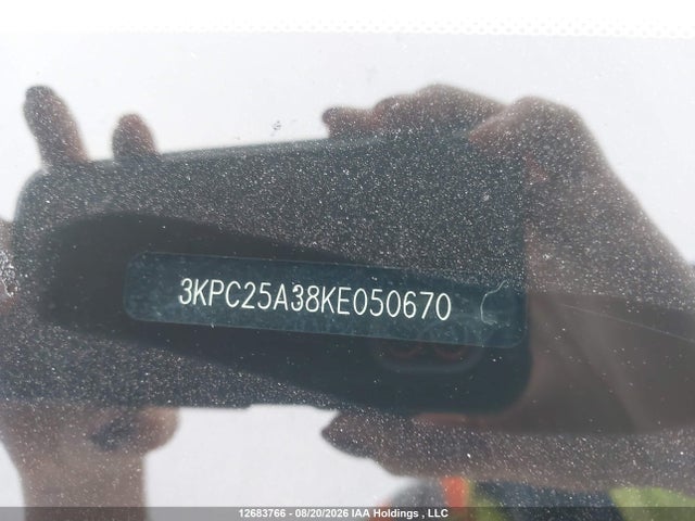 12683766 :رقم المزاد ، 3KPC25A38KE050670 vin ، 2019 Hyundai Accent Preferred مزاد بيع