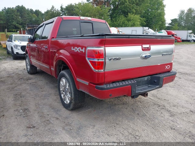 2011 Ford F-150 Platinum მანქანა იყიდება აუქციონზე, vin: 1FTFW1ETXBFA88847, აუქციონის ნომერი: 12683768
