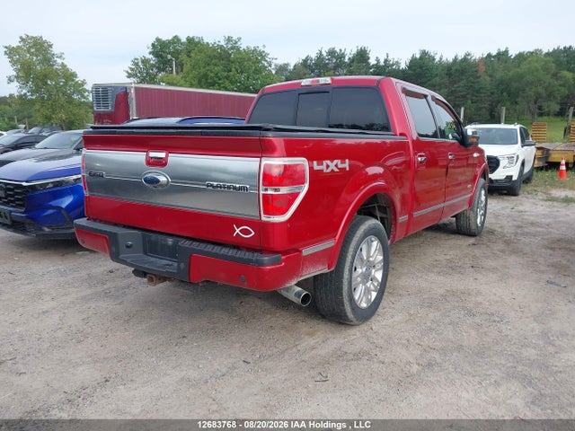 2011 Ford F-150 Platinum მანქანა იყიდება აუქციონზე, vin: 1FTFW1ETXBFA88847, აუქციონის ნომერი: 12683768
