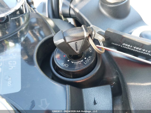 12683811 :رقم المزاد ، JKAZR2E16KA003907 vin ، 2019 Kawasaki Zr900 مزاد بيع
