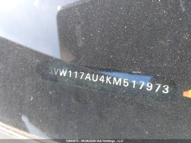 3VW117AU4KM517973 Volkswagen GOLF SPORTWAGEN