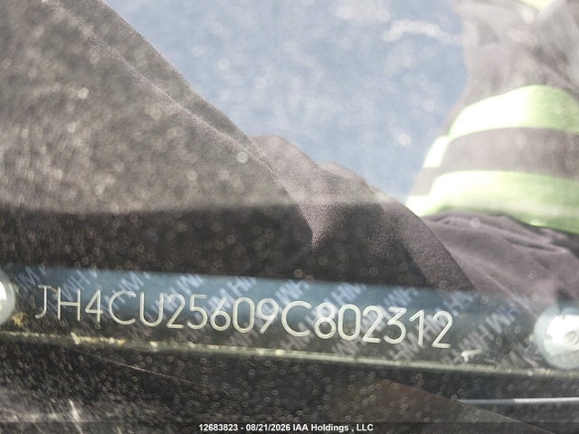 12683823 :رقم المزاد ، JH4CU25609C802312 vin ، 2009 Acura Tsx Premium/technology Package مزاد بيع
