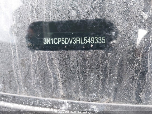3N1CP5DV3RL549335 Nissan KICKS SR