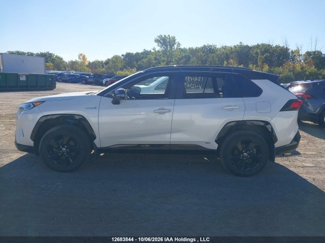 2021 Toyota Rav4 Hybrid Xle მანქანა იყიდება აუქციონზე, vin: 2T3RWRFV8MW123690, აუქციონის ნომერი: 12683844