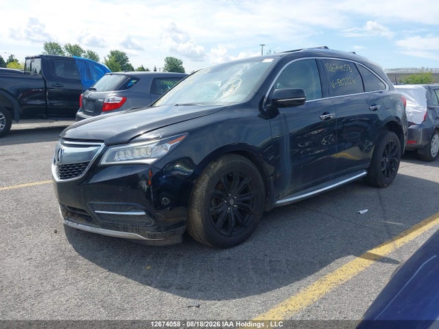 Продаж на аукціоні авто 2014 Acura Mdx Elite Package, vin: 5FRYD4H84EB503224, номер лоту: 12674058