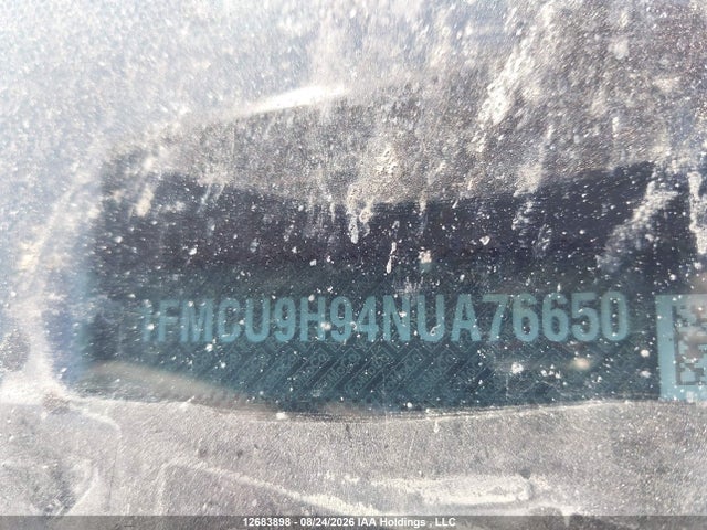 Ford ESCAPE SEL 2022 1FMCU9H94NUA76650 Image 9