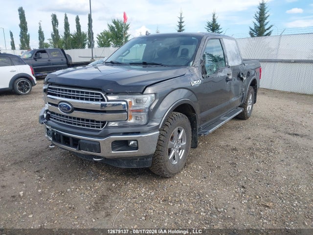 2018 Ford F-150 Lariat მანქანა იყიდება აუქციონზე, vin: 1FTEW1EGXJKF45581, აუქციონის ნომერი: 12679137
