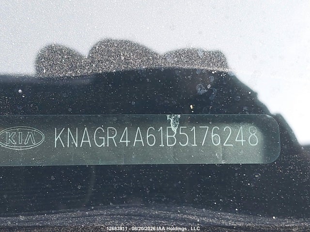 Aukcja sprzedaży 2011 Kia Optima Turbo Sx, vin: KNAGR4A61B5176248, numer aukcji: 12683911