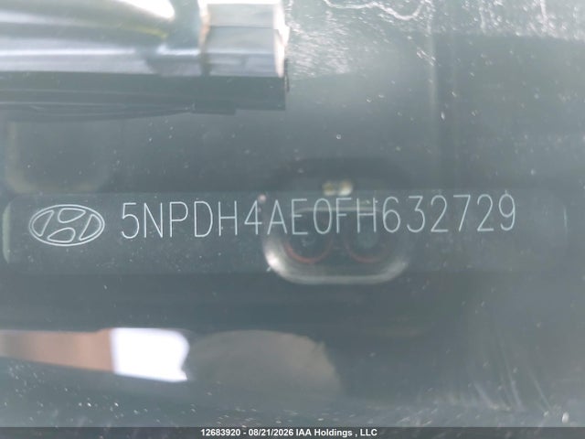 5NPDH4AE0FH632729 Hyundai ELANTRA GL