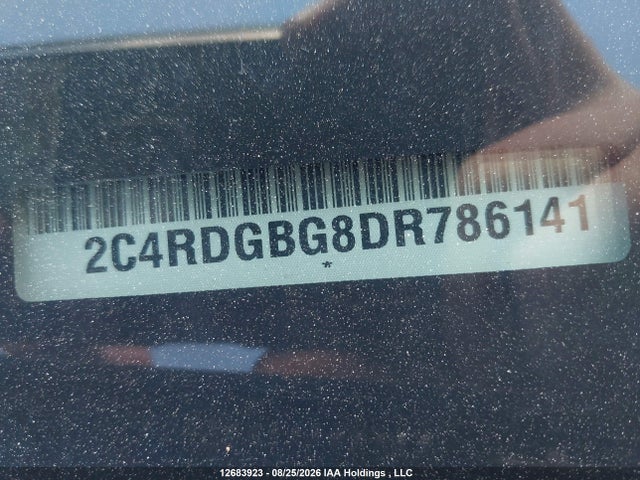 12683923 :رقم المزاد ، 2C4RDGBG8DR786141 vin ، 2013 Dodge Grand Caravan Se مزاد بيع