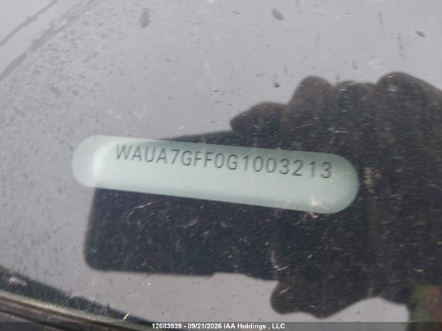 WAUA7GFF0G1003213 Audi A3 1.8t Komfort