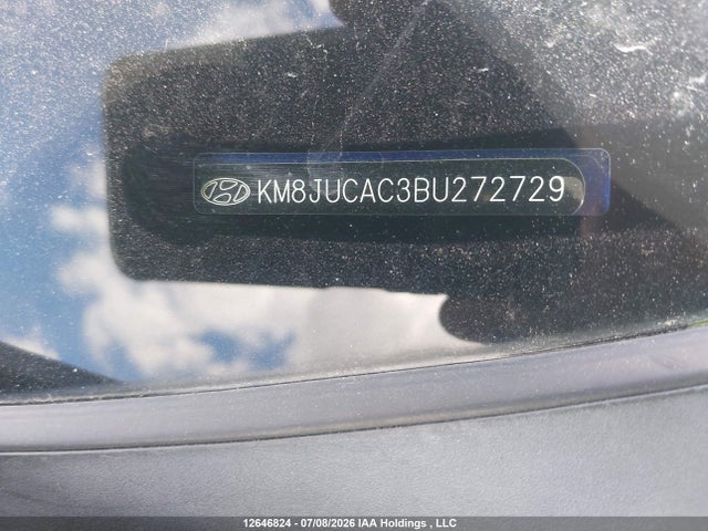Aukcja sprzedaży 2011 Hyundai Tucson Gls, vin: KM8JUCAC3BU272729, numer aukcji: 12646824