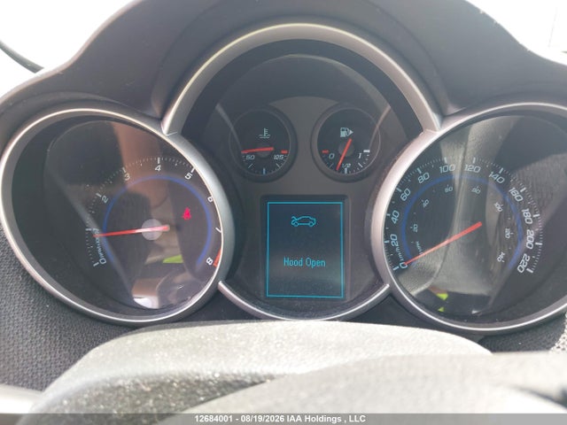 Aukcja sprzedaży 2013 Chevrolet Cruze Lt Turbo, vin: 1G1PC5SB7D7130204, numer aukcji: 12684001