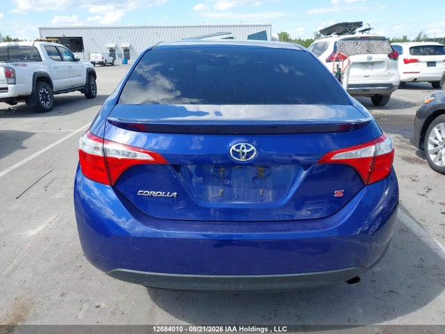 2015 Toyota Corolla S მანქანა იყიდება აუქციონზე, vin: 2T1BURHE4FC304836, აუქციონის ნომერი: 12684010