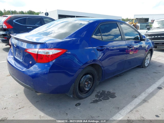 2015 Toyota Corolla S მანქანა იყიდება აუქციონზე, vin: 2T1BURHE4FC304836, აუქციონის ნომერი: 12684010