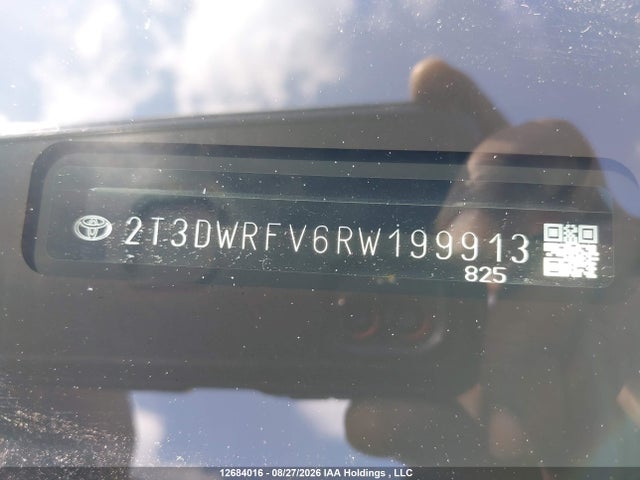 2T3DWRFV6RW199913 Toyota Rav4 Hybrid Limited
