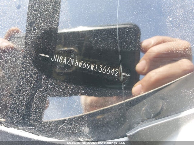 Продаж на аукціоні авто 2009 Nissan Murano, vin: JN8AZ18W69W136642, номер лоту: 12684025
