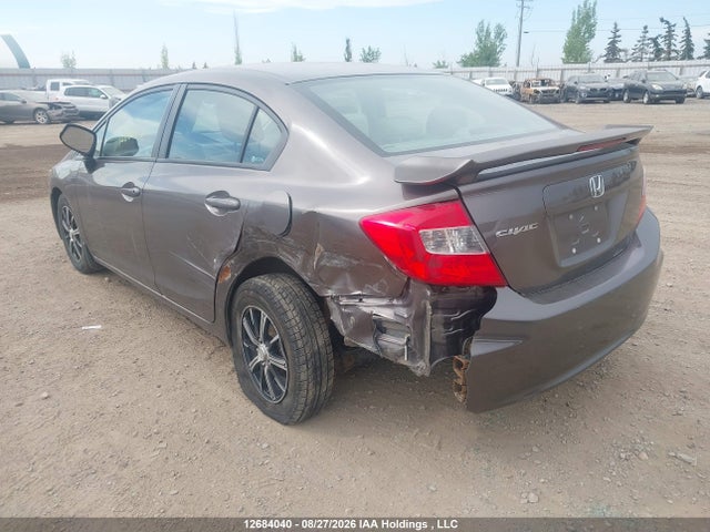 12684040 :رقم المزاد ، 2HGFB2F40CH057214 vin ، 2012 Honda Civic Lx مزاد بيع