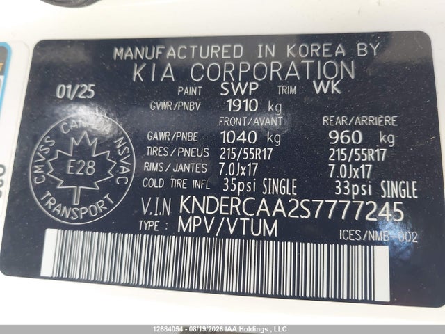 KIA SELTOS EX 2025 KNDERCAA2S7777245 Image 18