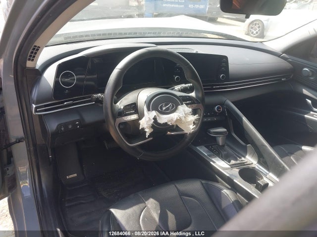 12684066 :رقم المزاد ، KMHLN4AJXNU017946 vin ، 2022 Hyundai Elantra Hybrid مزاد بيع