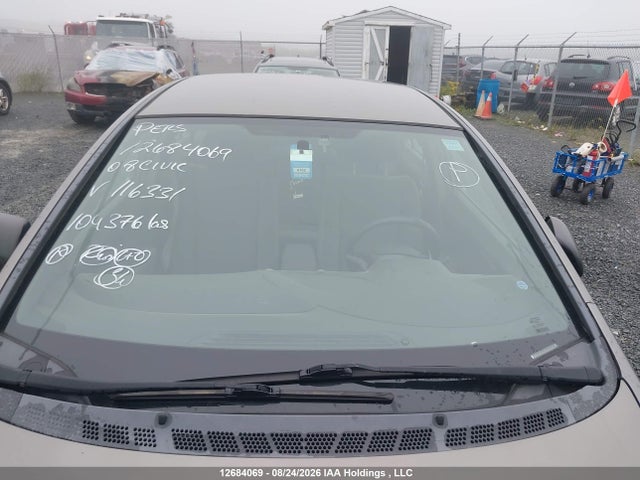 Продажа на аукционе авто 2008 Honda Civic Dx-g, vin: 2HGFA16498H116331, номер лота: 12684069
