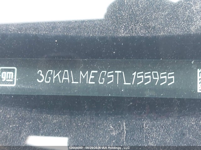 Aukcja sprzedaży 2026 Gmc Terrain Elevation, vin: 3GKALMEG5TL155955, numer aukcji: 12684080