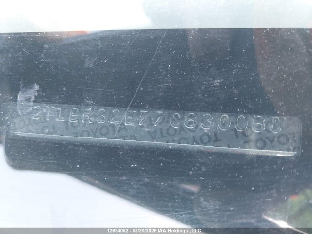 Aukcja sprzedaży 2007 Toyota Corolla, vin: 2T1BR32E77C830080, numer aukcji: 12684082
