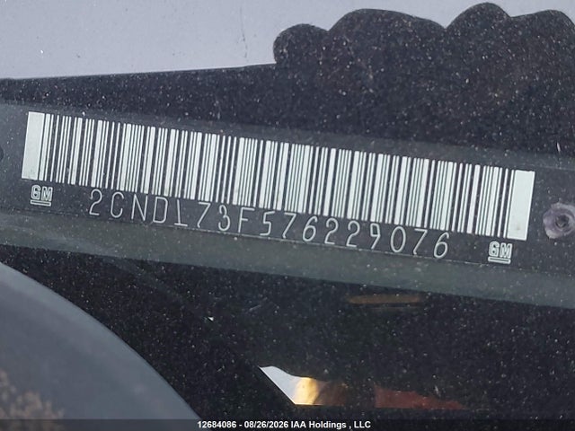 2007 Chevrolet Equinox Lt მანქანა იყიდება აუქციონზე, vin: 2CNDL73F576229076, აუქციონის ნომერი: 12684086