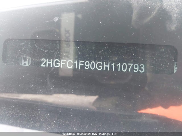 Honda Civic Touring 2016 2HGFC1F90GH110793 Image 20