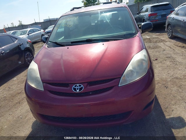 2008 Toyota Sienna Le მანქანა იყიდება აუქციონზე, vin: 5TDZK23C58S162153, აუქციონის ნომერი: 12684103