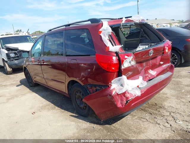 2008 Toyota Sienna Le მანქანა იყიდება აუქციონზე, vin: 5TDZK23C58S162153, აუქციონის ნომერი: 12684103
