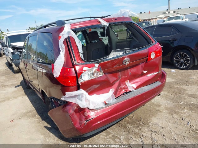 2008 Toyota Sienna Le მანქანა იყიდება აუქციონზე, vin: 5TDZK23C58S162153, აუქციონის ნომერი: 12684103