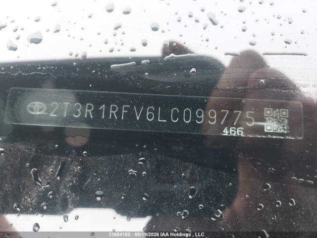 Продажа на аукционе авто 2020 Toyota Rav4 Xle/xle Premium, vin: 2T3R1RFV6LC099775, номер лота: 12684105