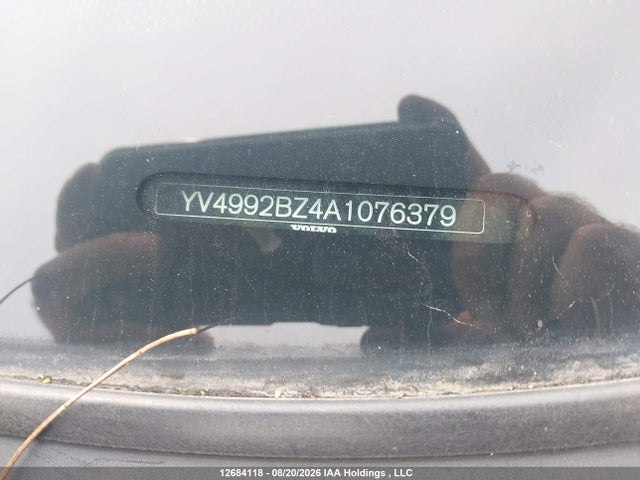 Aukcja sprzedaży 2010 Volvo Xc70, vin: YV4992BZ4A1076379, numer aukcji: 12684118