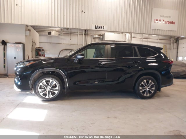 12665422 :رقم المزاد ، 5TDKDRBH8SS579629 vin ، 2025 Toyota Highlander Xle مزاد بيع