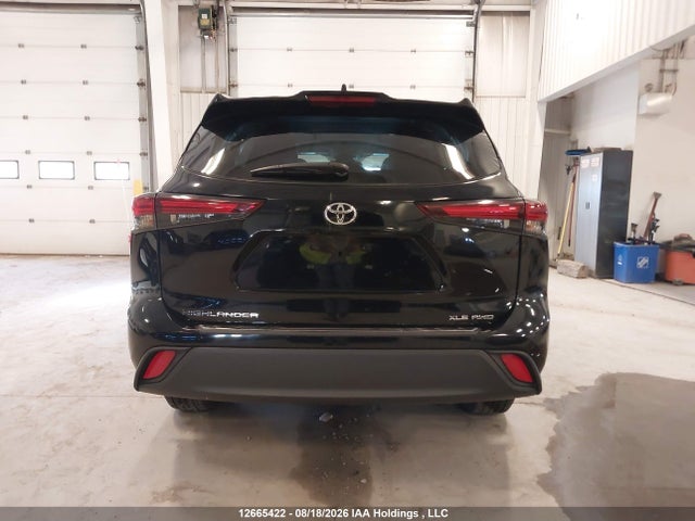 12665422 :رقم المزاد ، 5TDKDRBH8SS579629 vin ، 2025 Toyota Highlander Xle مزاد بيع