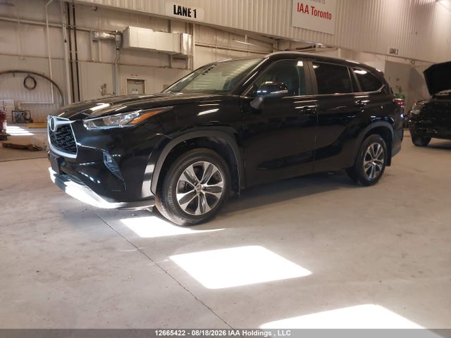12665422 :رقم المزاد ، 5TDKDRBH8SS579629 vin ، 2025 Toyota Highlander Xle مزاد بيع