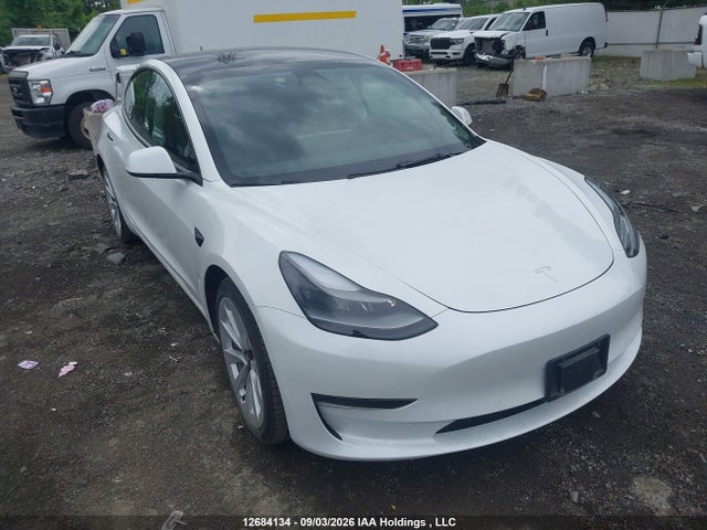 2022 Tesla Model 3 Rwd/standard Range მანქანა იყიდება აუქციონზე, vin: 5YJ3E1EAXNF353215, აუქციონის ნომერი: 12684134