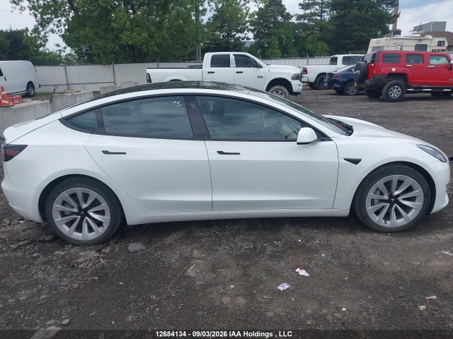 Aukcja sprzedaży 2022 Tesla Model 3 Rwd/standard Range, vin: 5YJ3E1EAXNF353215, numer aukcji: 12684134