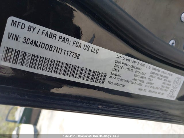 Jeep Compass Trailhawk 2022 3C4NJDDB7NT117798 Image 9