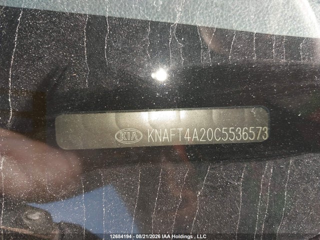 Продажа на аукционе авто 2012 Kia Forte, vin: KNAFT4A20C5536573, номер лота: 12684194