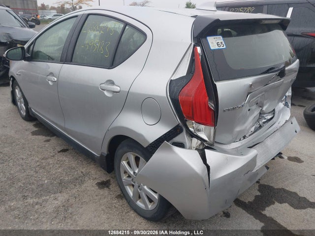 12684215 :رقم المزاد ، JTDKDTB39H1595183 vin ، 2017 Toyota Prius C مزاد بيع