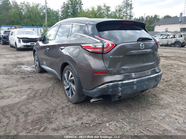 5N1AZ2MH9FN216331 Nissan Murano Platinum/sl/sv