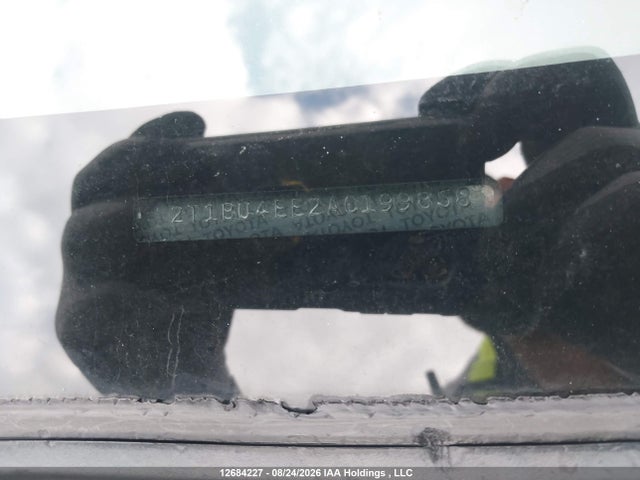 12684227 :رقم المزاد ، 2T1BU4EE2AC199858 vin ، 2010 Toyota Corolla Ce مزاد بيع