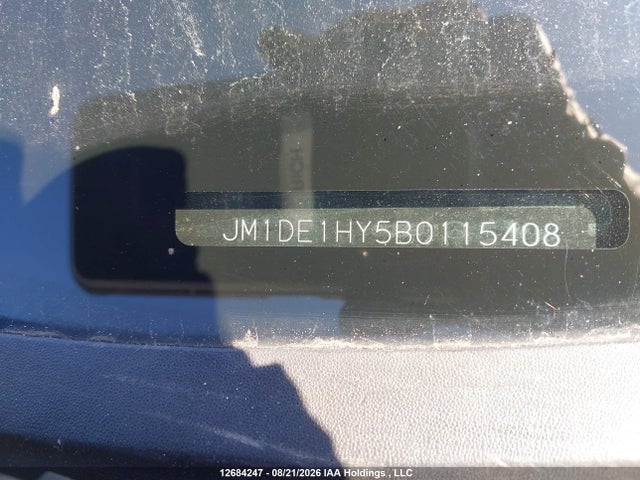 12684247 :رقم المزاد ، JM1DE1HY5B0115408 vin ، 2011 Mazda Mazda2 مزاد بيع