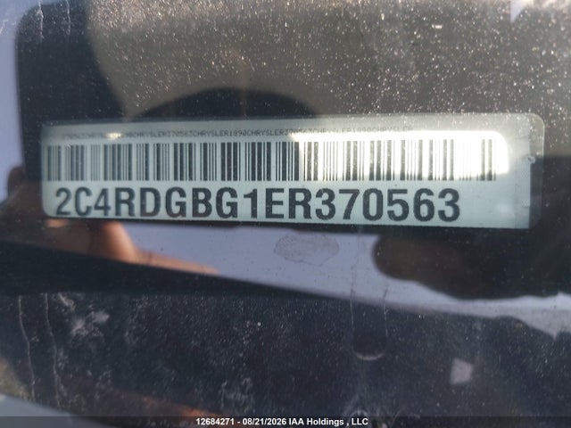 12684271 :رقم المزاد ، 2C4RDGBG1ER370563 vin ، 2014 Dodge Grand Caravan Se/sxt مزاد بيع